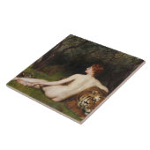 Carreau Circé (Déesse magique et chats) (par John Collier) (Côté)