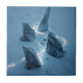 Carreau Circle of Light in the Snow (Devant)