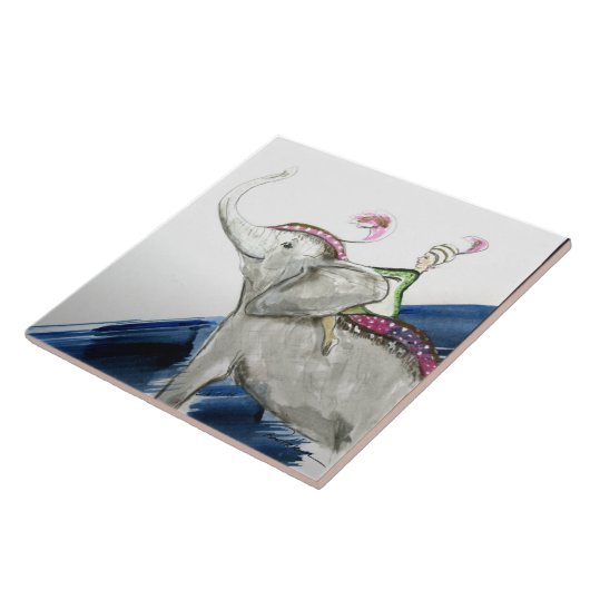 Carreau Circus Elephant (Côté)