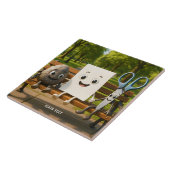 Carreau Ciseaux de papier Imaginaire Roche (Côté)