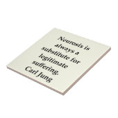 Carreau citation de Carl Jung (Côté)