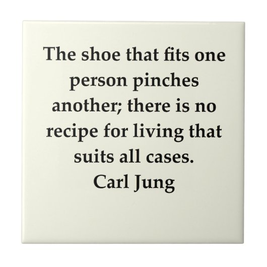 Carreau citation de Carl Jung (Devant)