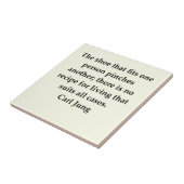 Carreau citation de Carl Jung (Côté)