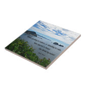 Carreau Citation de Christian sur Nature (Côté)