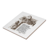 Carreau Citation de conversation d'Alice Humpty Dumpty du (Côté)