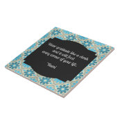 Carreau Citation de Gratitude Rumi (Côté)