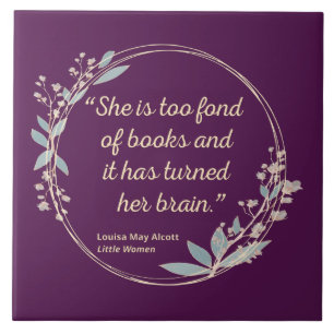 Carreau Citation de Little Women II - Style mignon