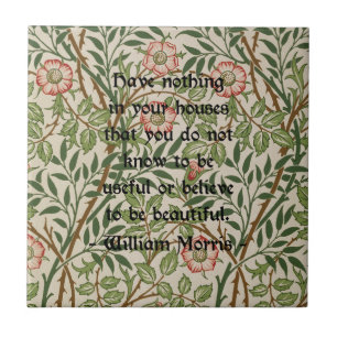 Carreau Citation de William Morris