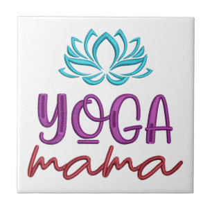Carreau Citation de Yoga Mama Lotus Flower Zen
