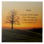 CARREAU CITATION FAMILIALE (Devant)