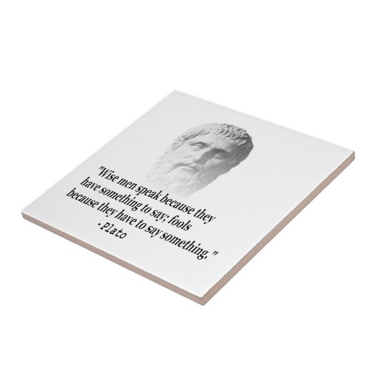 Carreau Citation Par Platon (Côté)