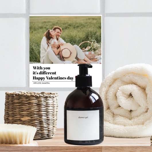 Carreau Citation romantique branchée | Valentines