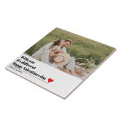 Carreau Citation romantique branchée | Valentines (Côté)