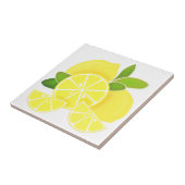 Carreau Citron citron tranches de citron fruits tropicaux (Côté)