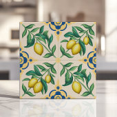 Carreau Citron Citrus Méditerranéen