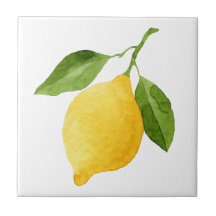 Citron d'aquarelle