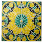 Carreau Citron jaune Méditerranée été (Devant)