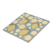 Carreau Citron jaune Motif (Côté)