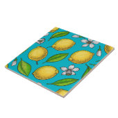 Carreau Citrons bleus (Côté)