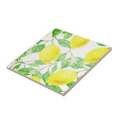 Carreau Citrons sur la vigne Design Citrus Thème (Côté)