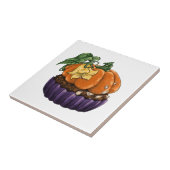 Carreau Citrouille Cupcake (Côté)