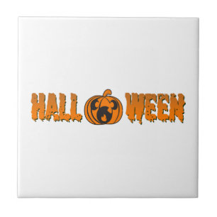 Carreau Citrouille d'Halloween