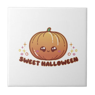 Carreau citrouille d'Halloween