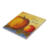 Carreau Citrouille et noix (Côté)