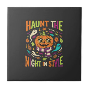 Carreau Citrouille Halloween Cool Jack