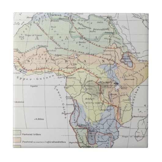 Carreau Civilisations de l'Afrique (Devant)