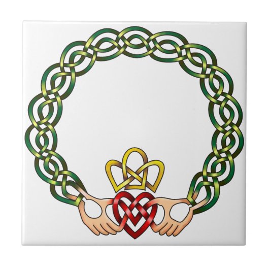 Carreau Claddagh (Devant)