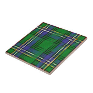 Carreau Clan Cockburn Tartan