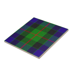 Carreau Clan Gunn Tartan
