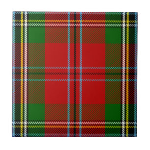 Carreau Clan MacLean de tartan de Duart