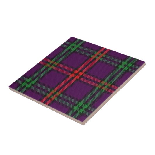 Carreau Clan Montgomery Expressions écossaises Tartan (Côté)