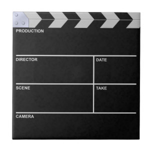 Carreau clap de cinéma