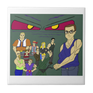 Carreau classe inspiration anime