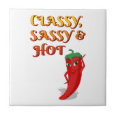 Carreau Classé Sassy Et Hot Pepper Diva (Devant)