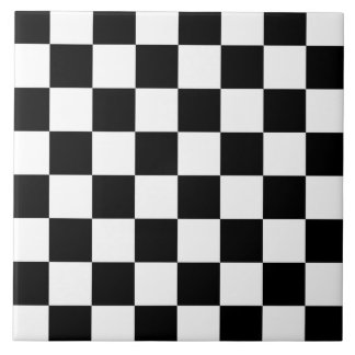Carreau Classic Black and White Checkerboard