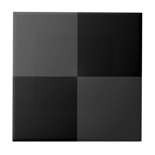 Carreau Classic moderne noir & fumée noir tableau de bord (Devant)