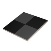Carreau Classic moderne noir & fumée noir tableau de bord (Côté)