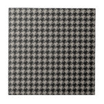 Carreau Classic Pepita Houndstooth Motif Black Grey<br><div class="desc">motif en tissu à feuillage persistant,  élégant et classique,  avec motif poivré / houndstooth en combinaison noire et grise.</div>