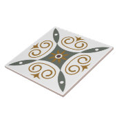 Carreau Classique contemporain italien couronne méditerran (Côté)