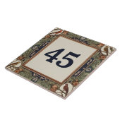 Carreau Classy Bird Custom House Numéro Plaque signalétiqu (Côté)