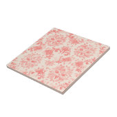 Carreau Classy Floral Damask Rose Pink (Côté)