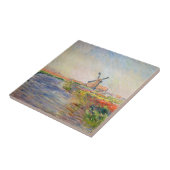 Carreau Claude Monet - Champ de Tulipes en Hollande (Côté)