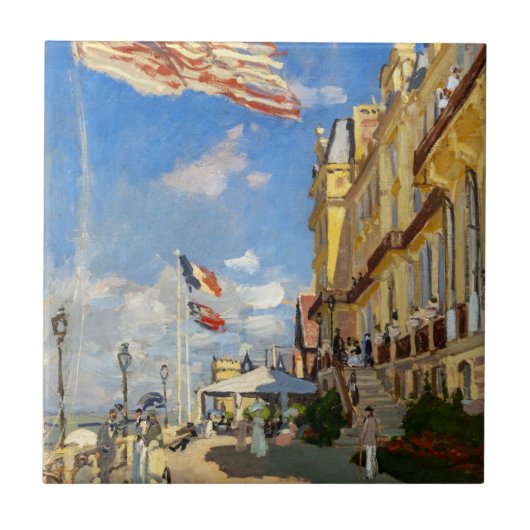 Carreau Claude Monet - Hôtel des Roches Noires, Trouville (Devant)