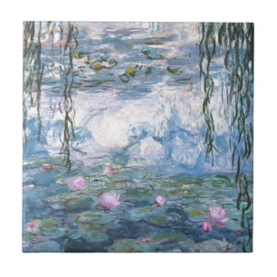 Carreau Claude Monet Impressionniste L'Eau Lillies Peintur
