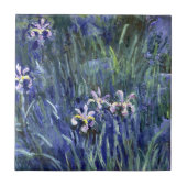 Carreau Claude Monet : Iris (Devant)