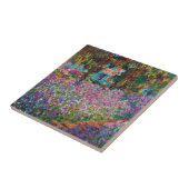 Carreau Claude Monet - Iris dans le jardin de Monet Beaux- (Côté)